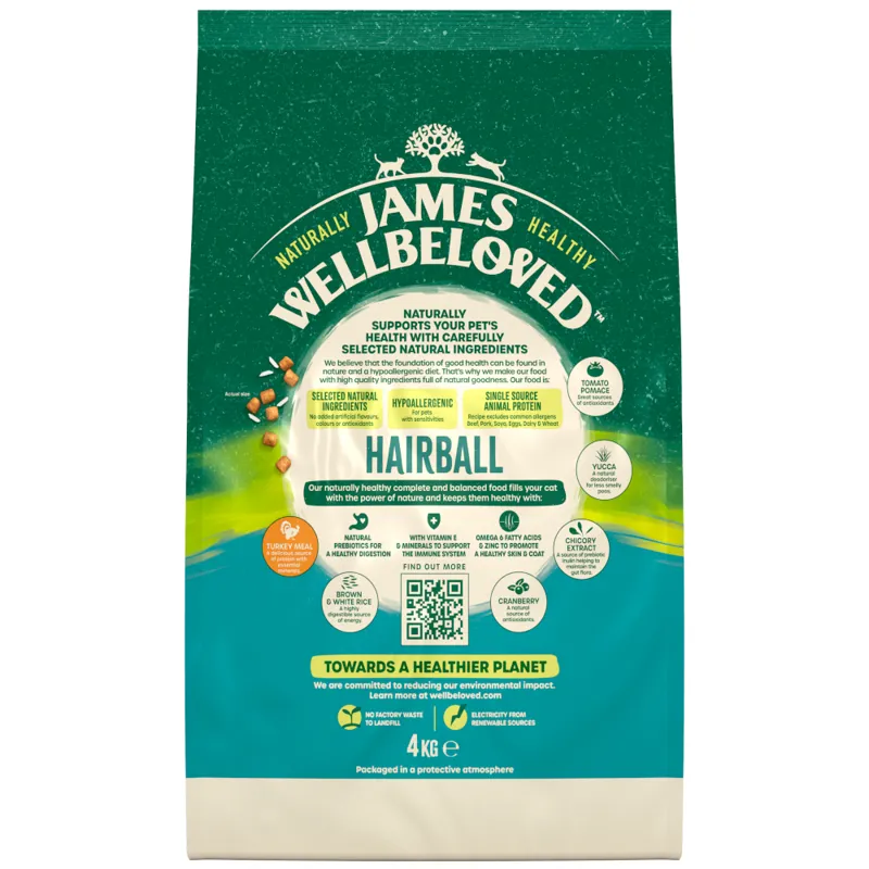 James Wellbeloved Cat Food Hairball-3